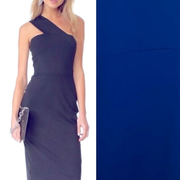 NWT Susana Monaco Tina Dress Royal Blue Large - Picture 1 of 14